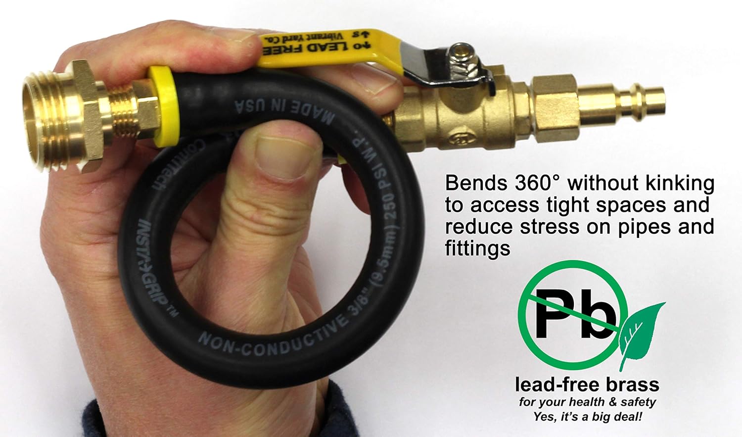 Air Compressor To Garden Hose Adapter Winterize Sprinkler Air