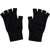 Whitepeak Genuine Merino Wool and Possumdown Fingerless Gloves for Men and Women | UNISEX