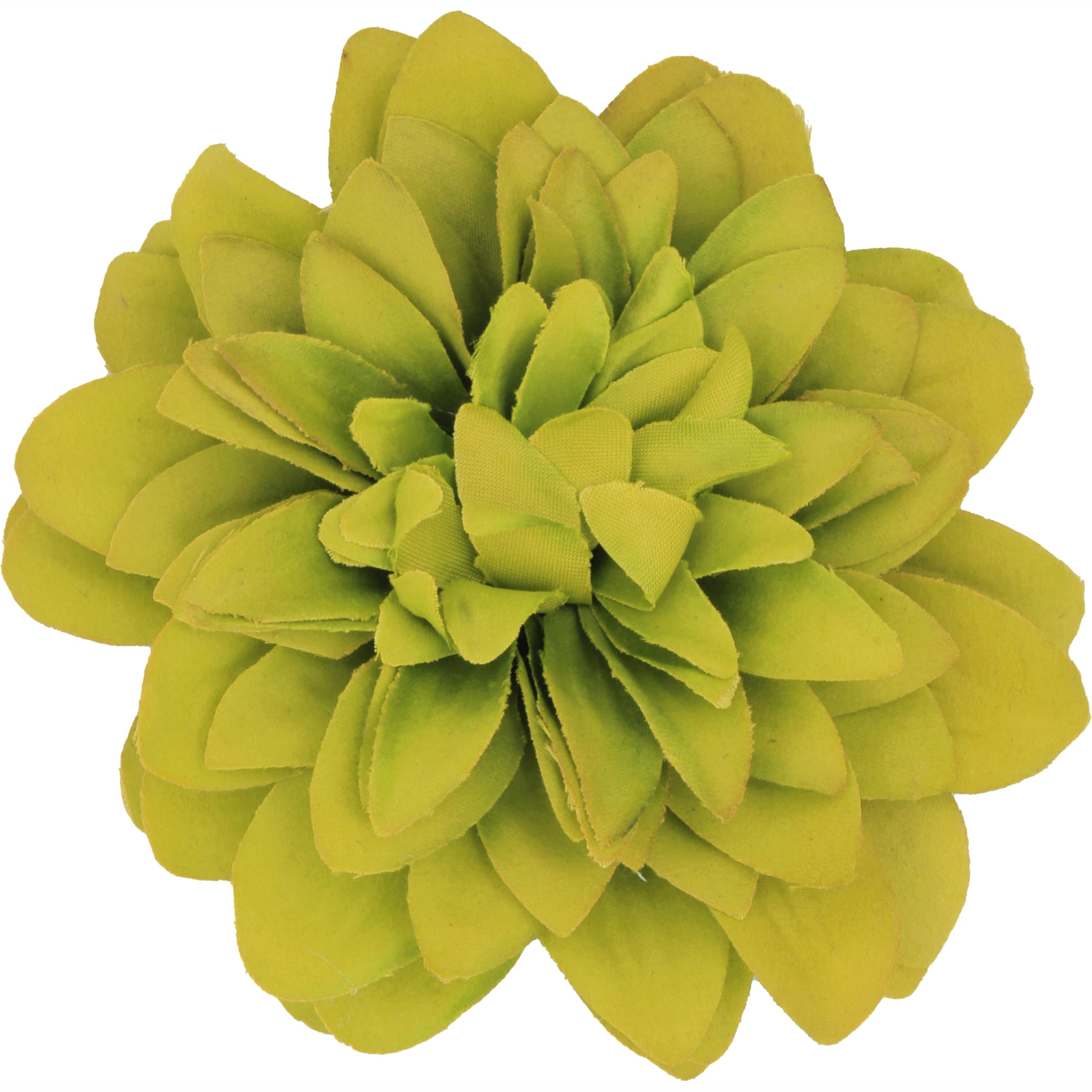 Flower Hair Clips Fascinator Ideal for Weddings Chrysanthemum Lime Flower Hair Clips — image 1