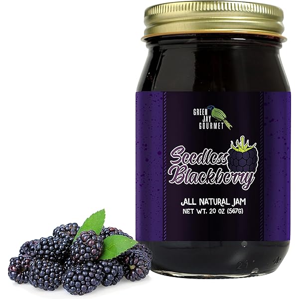 Amazon.com: Homestyle Seedless Blackberry Jam - One Pint