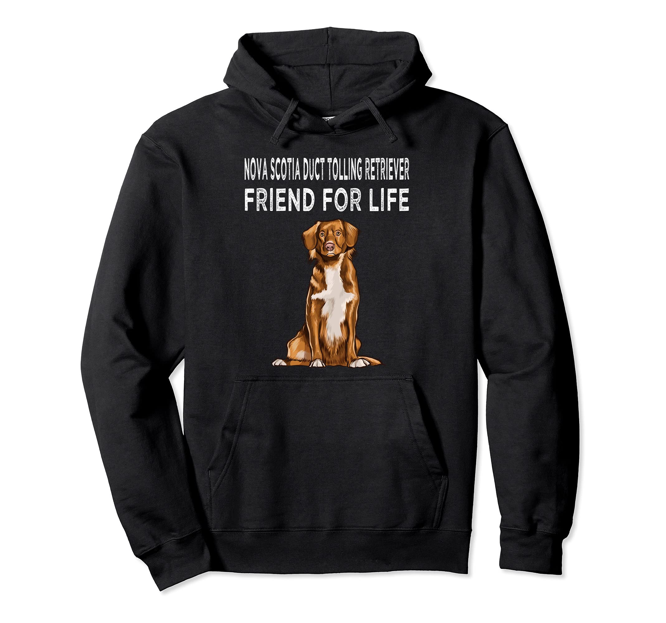 Duck Tolling Retrievers Friend For Life Dog Lover Friendship Pullover Hoodie