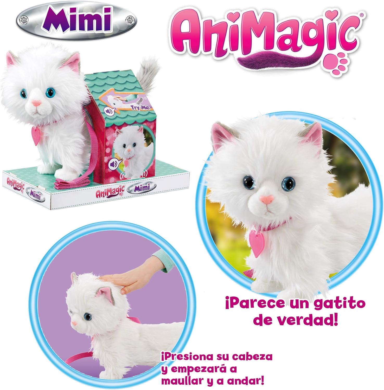 Goliath Toys Animagic Chat Mimi Colore Amazon Fr Jeux Et Jouets