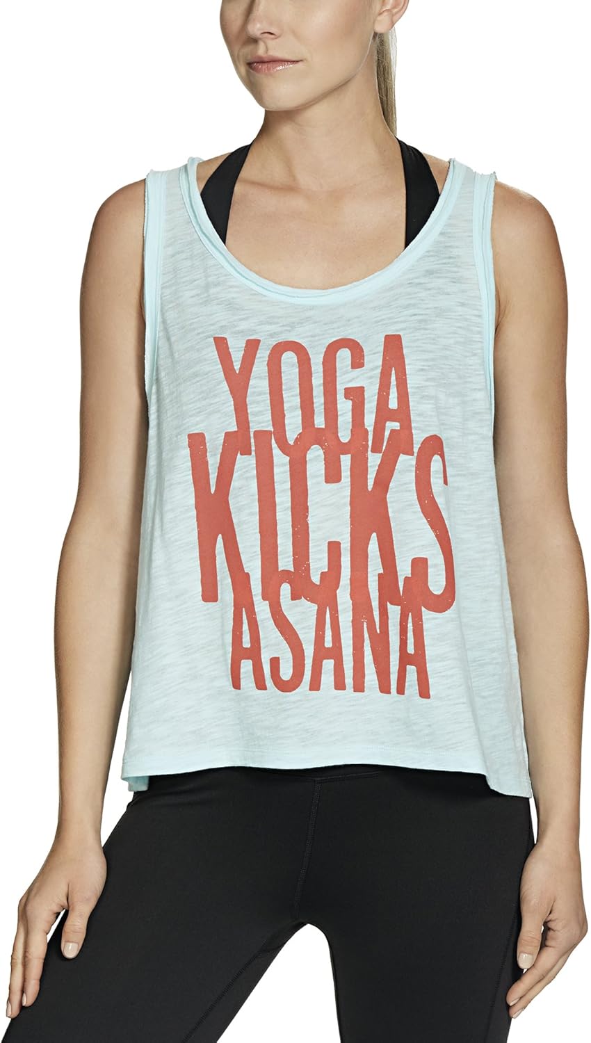 Gaiam Apparel Womens Willow Crop Top Clothing