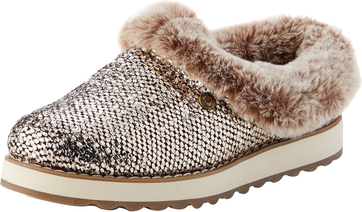 skechers keepsake slippers rose gold