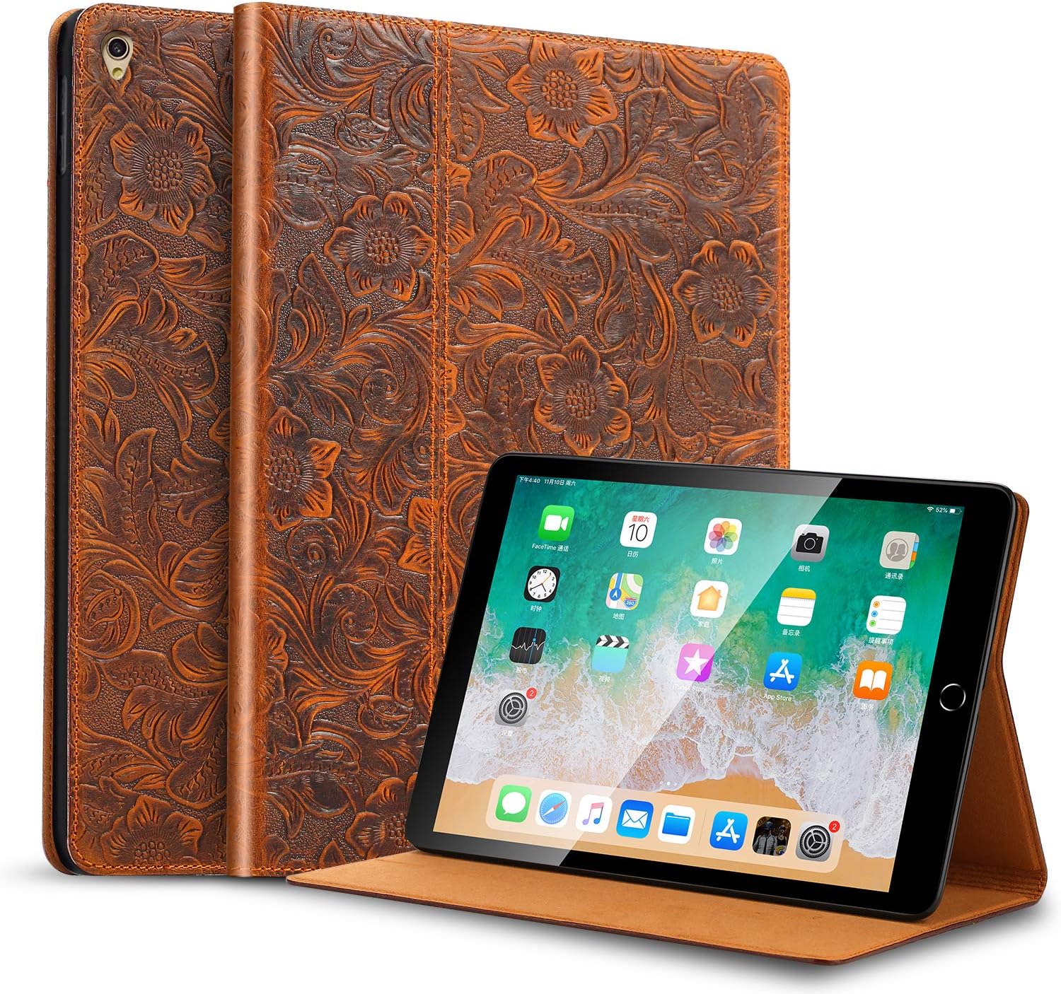 Gexmil iPad air 10.5 Inch 2019 Case, applies Cowhide Folio Cover for iPad pro 10.5