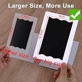 Nabance Paw Print Kit for Dogs & Cats with 3 Inkless Pads & Frames view 2