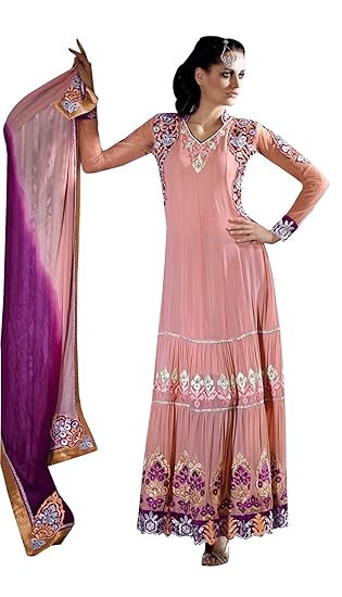 princess cut anarkali dress