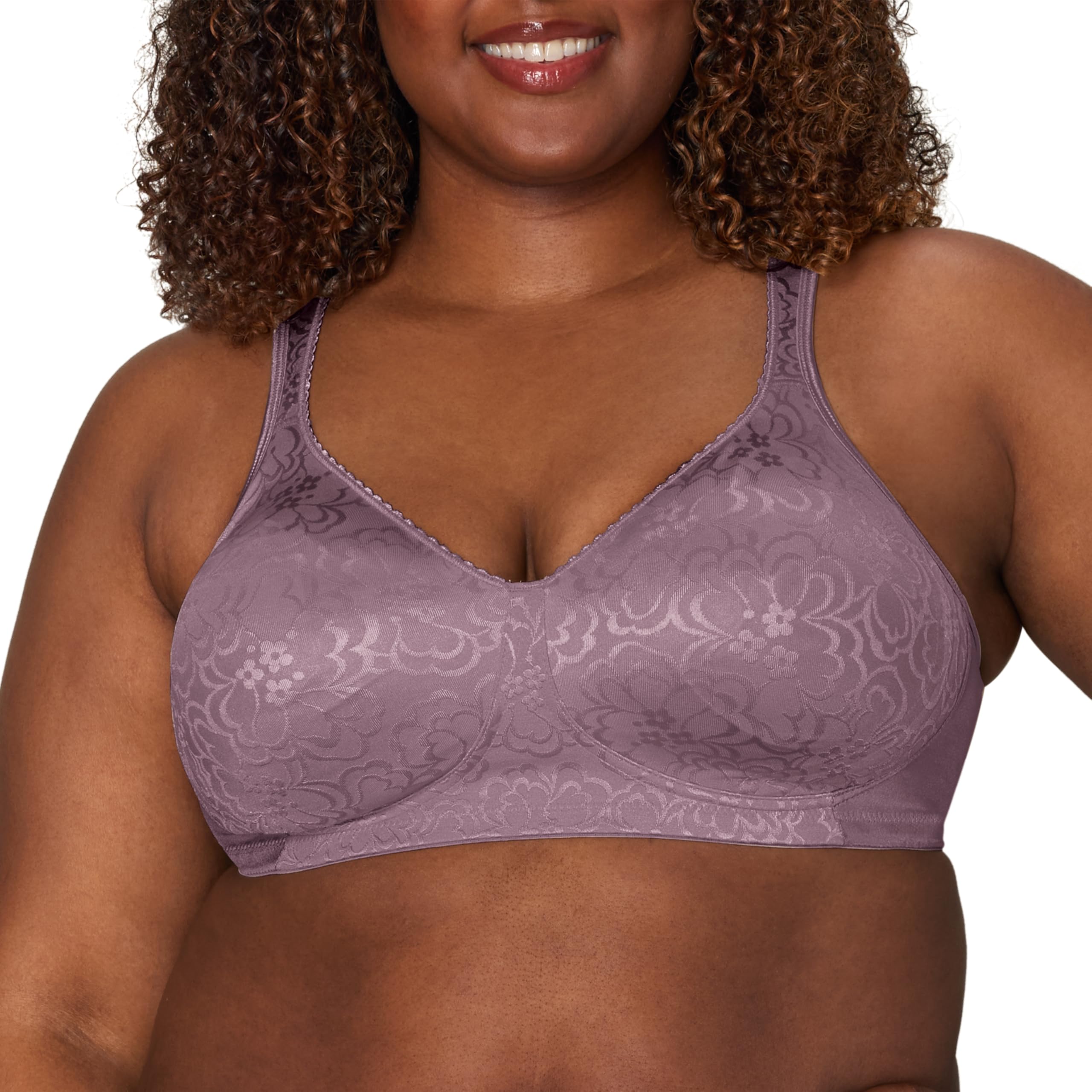 Playtex Women’s 18-Hour Wireless 4745, Ultimate Lift Full-Coverage Bra, Single Or 2-Pack, Vintage Mauve
