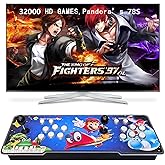 FVBADE 78S Pandora Box Arcade Game Console for PC &amp; Projector &amp; TV ,3D Games 1-4 Players Double Joystick Favorite List Game Category Save/Search/Hide/Pause