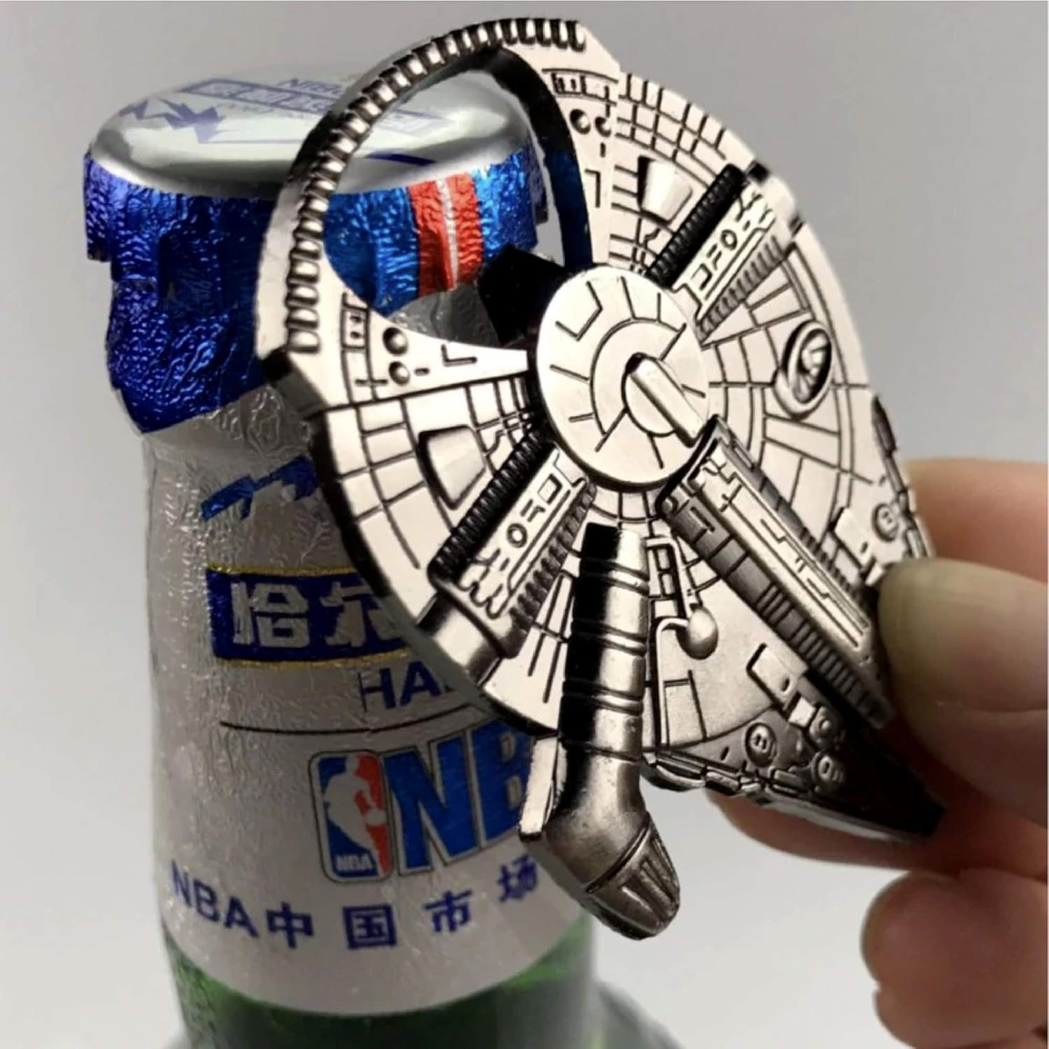 Millennium Falcon Keychain, Bottle Opener, Star Wars Gift: Kitchen & Dining