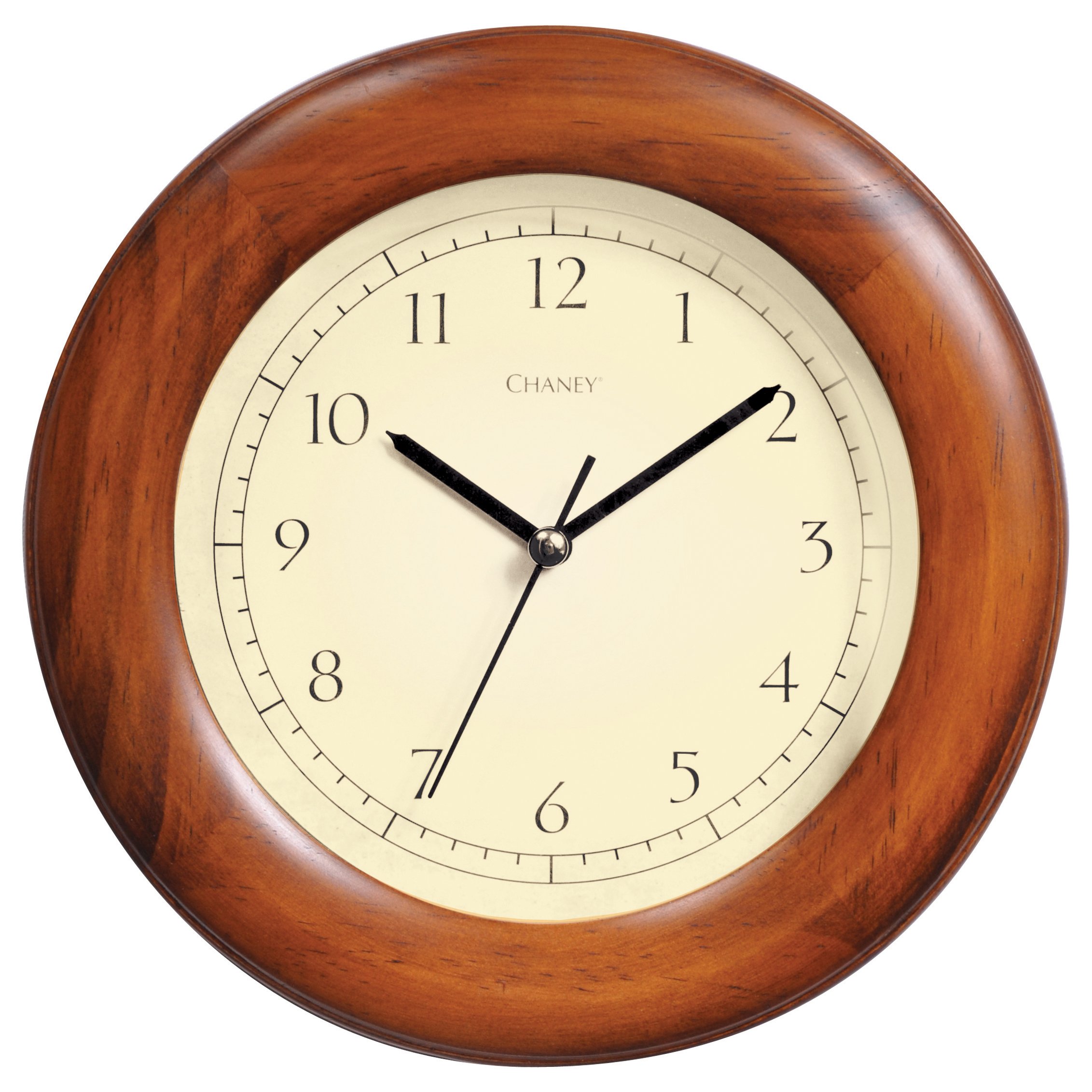 Chaney 75171 Poplar Wood Wall Clock, 8" eBay