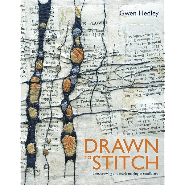 Layer, Paint and Stitch: Create textile art using freehand machine