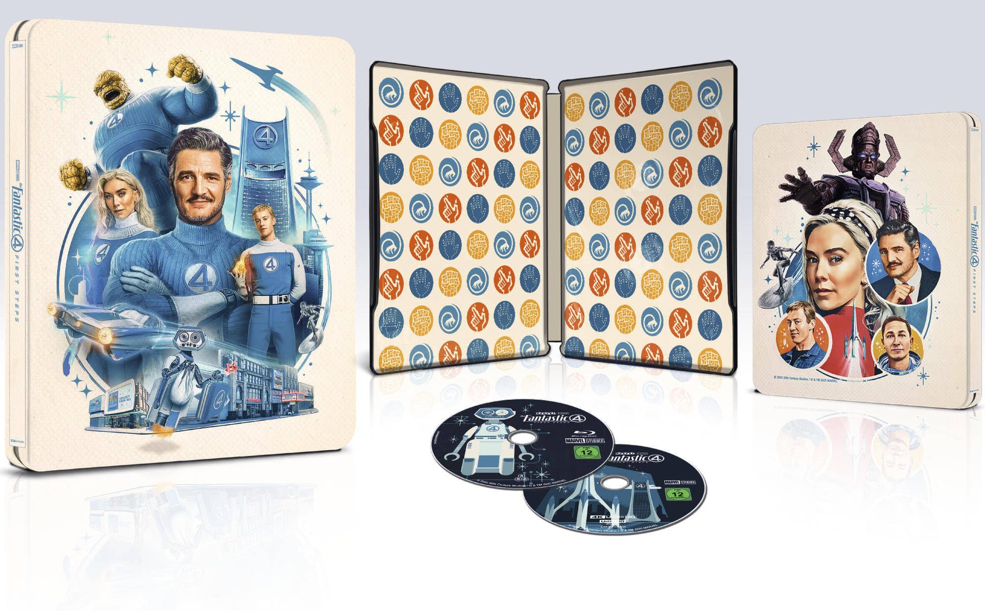 The Fantastic Four - First Steps - Steelbook - Limited Edition (4K Ultra HD) (+ Blu-ray) 2