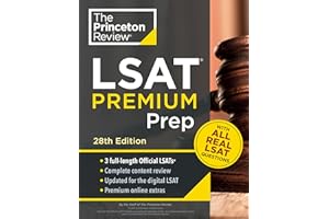 Princeton Review LSAT Premium Prep, 28th Edition: 3 Real LSAT PrepTests + Strategies & Review + Updated for the New Test Format (Graduate School Test Preparation)