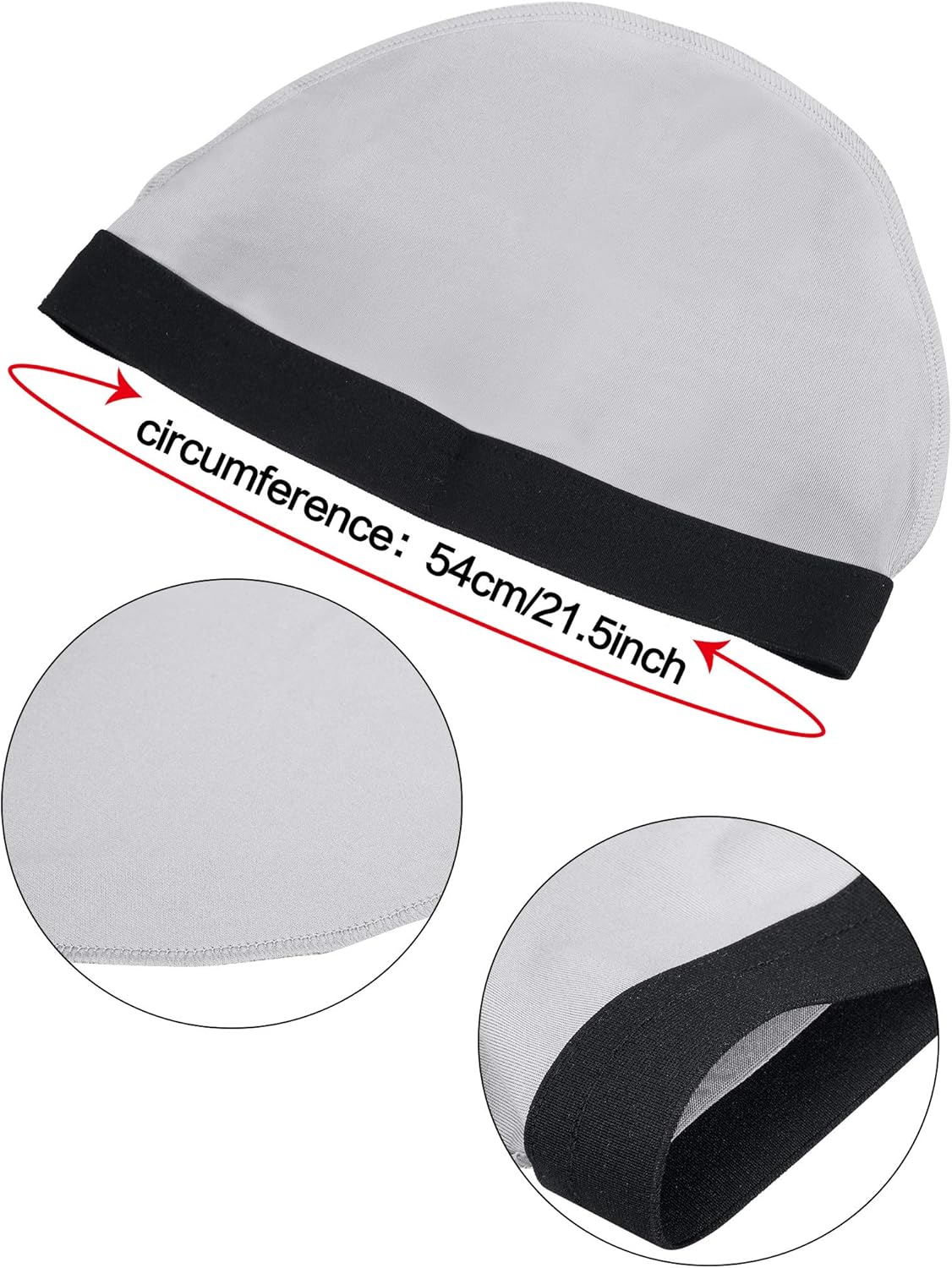 8 Pieces Silky Durag Caps Elastic Wave Cap Long Tail Headwraps Wide Straps Waves (Color 1): Clothing