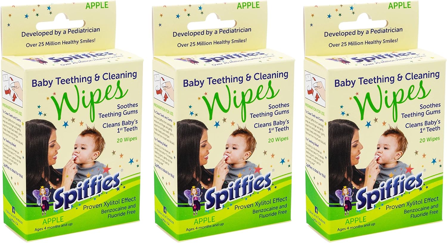 teething wipes