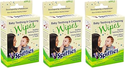 baby teeth cleaning wipes
