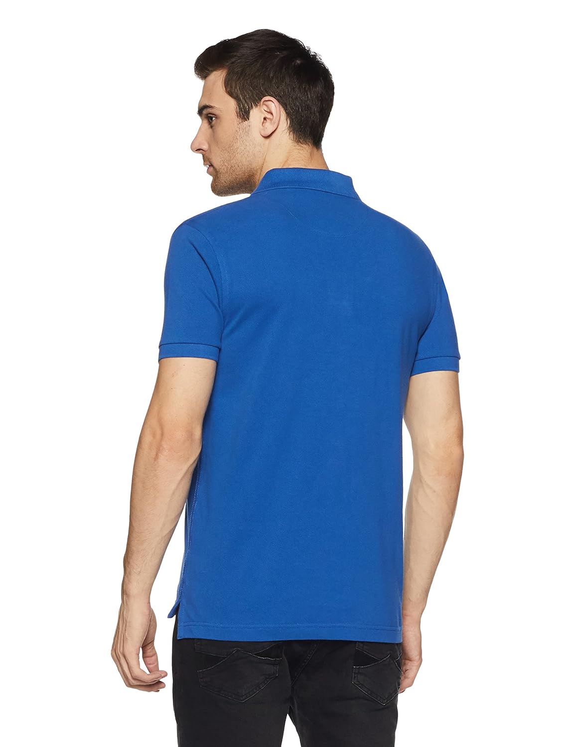 u.s. polo assn. men's solid regular fit cotton polo