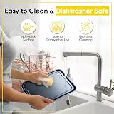 Kitcheneur 4-Pour Baking Tray Set Non-Stick 38/35/32/28 cm Dishwasher Safe view 4