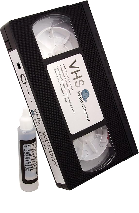 CASSETTE DE NETTOYAGE POUR TETE DE LECTURE VHS: Amazon.es: Electrónica