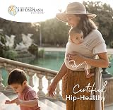 Boba Baby Wrap Carrier Original Beige 7–35 lbs Hands-Free Ergonomic view 3