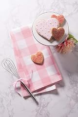 DII Buffalo Check Pink & White Dishtowel Set - 3 Piece 20x30 Classic Farmhouse view 5