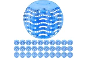 DKUNDZH 30 Packs Urinal Screens Deodorizer, Urinal Cake Anti-Splash&Odor Freshener – Ideal for Schools, Bathrooms, Restrooms, Office