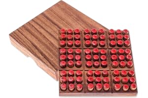 NOVICA Brown Orange Handmade Raintree Wood Sudoku Puzzle Game