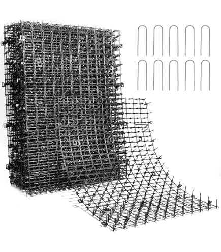 thumbnail interactive-video image 1 of 13ft Cat Scat Mat Wth Spkes, 2 Pack Scat Mat For Cats, Ant-cat Deterrent Mat Prckle Strp 1 of 12
