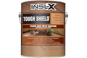 INSL-X Tough Shield Floor and Patio Paint, Saddle Brown, 1 Gallon