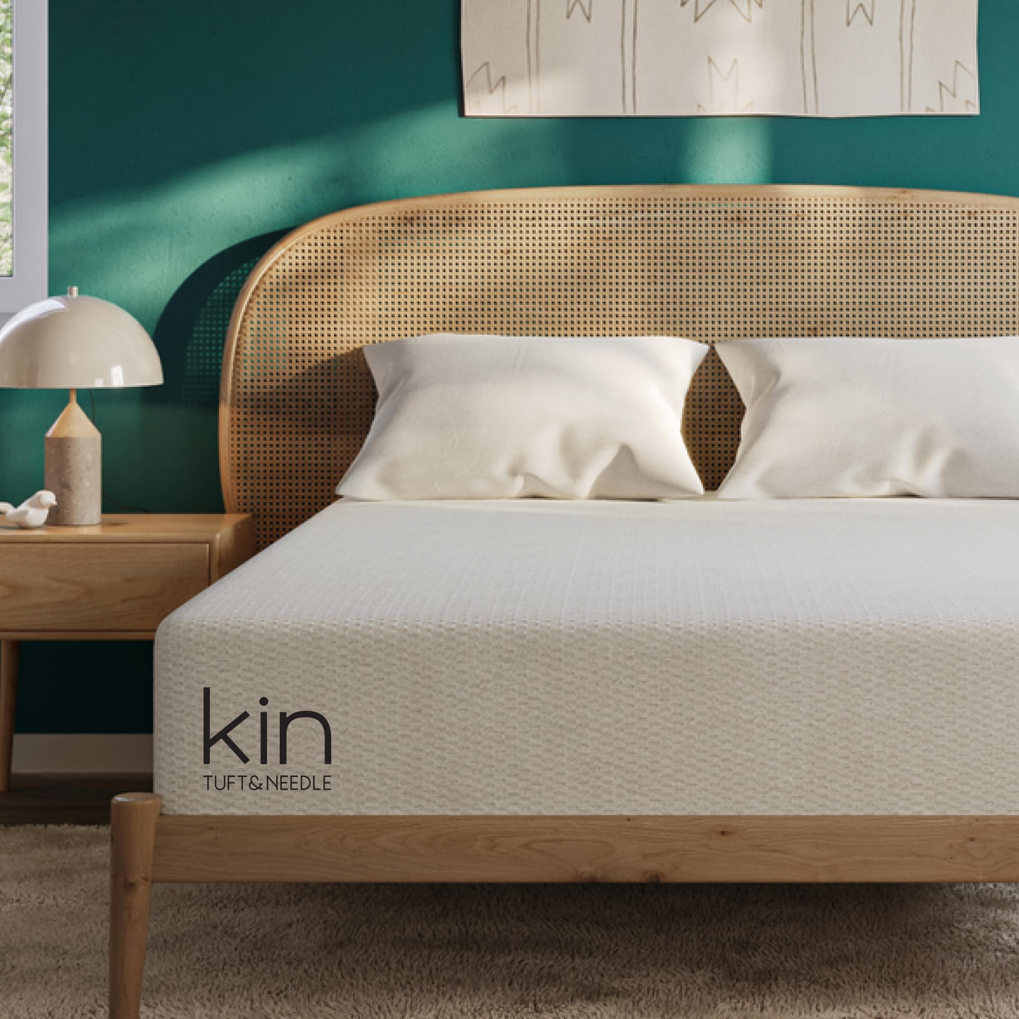 Tuft & Needle Kin Medium 12″ Twin Adaptive Foam Mattress in a Box, Cooling Gel, Pressure Relief, Durable Support, 100 Night Trial, Fiberglass-Free, CertiPUR-US, 10-Year Limited Warranty