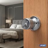 XFORT Tulip Entrance Knob Set Satin Chrome for Internal Doors view 3