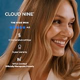 Cloud Nine The Wide Iron Hair Straightener Starlight Grey 360° Swivel Cord view 2