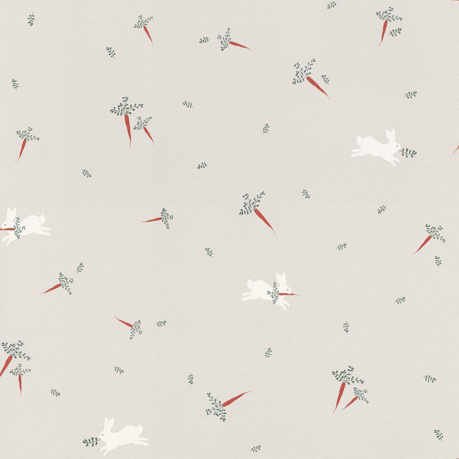 Rasch Tapeten Papiertapete (Child-Friendly) Grey 10,05 m x 0,53 m Bambino XVIII 249248