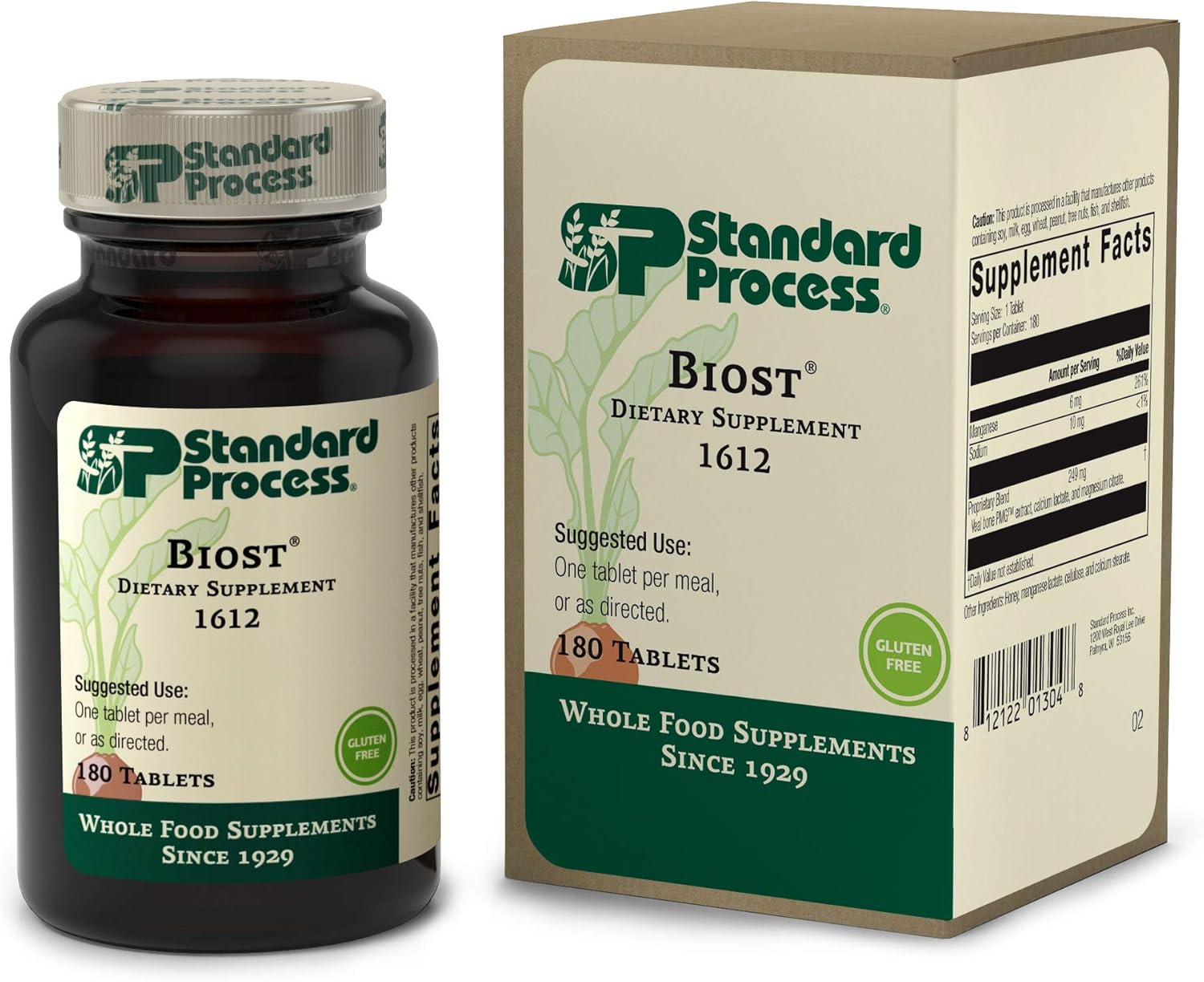 Standard Process - Biost - 180 Tablets: Health & Personal Care