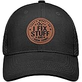 Metawu Funny Hats for Mechanics - Mechanic Gifts for Men - Mesh-Back Trucker Hat Brithday for Men