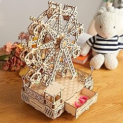 Ultimate 3D Wooden Puzzle Set: Mechanical Music