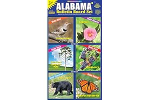 Gallopade Publishing Group Alabama Bulletin Board Set (9780635011183)