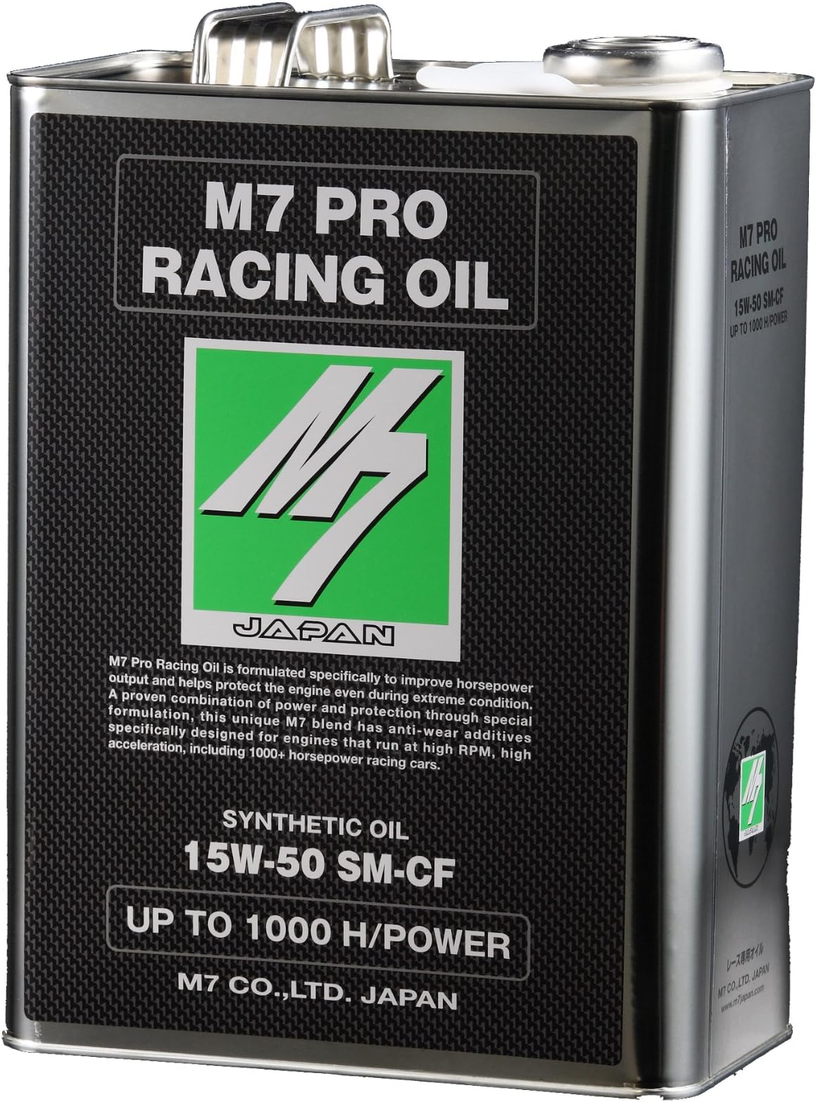 M7 PRO-5 1000HP 15W-50 Pro Racing Oil