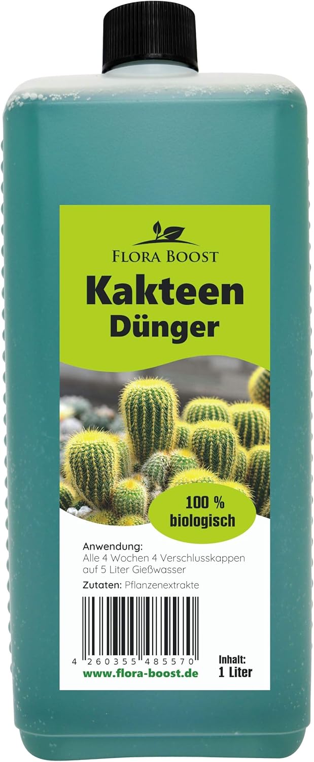 Konfitee Kakteendünger Kateen Dünger - Agavendünger - Sukkulentendünger (1000 ml)