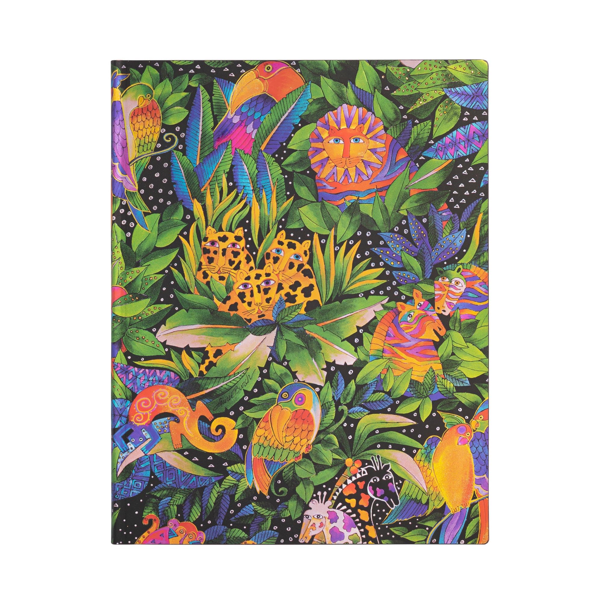 Paperblanks Softcover Flexis Jungle Song | Lined | Ultra (180 × 230 mm)