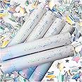 Small Confetti Cannon 24 Pack Mini Confetti Poppers Gold Party Poppers Confetti Small Party Confetti For Kids Ideal For Weddings Birthdays Graduations Baby Shower Christmas New Years (Silver