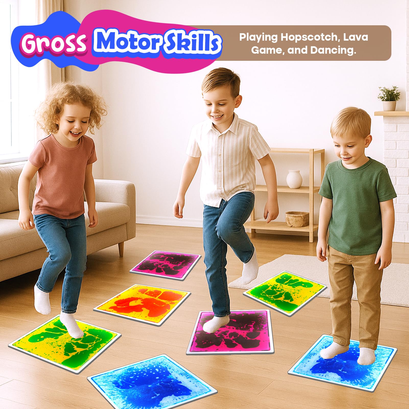 Sensory Floor Tiles for Kids Toddlers: 12