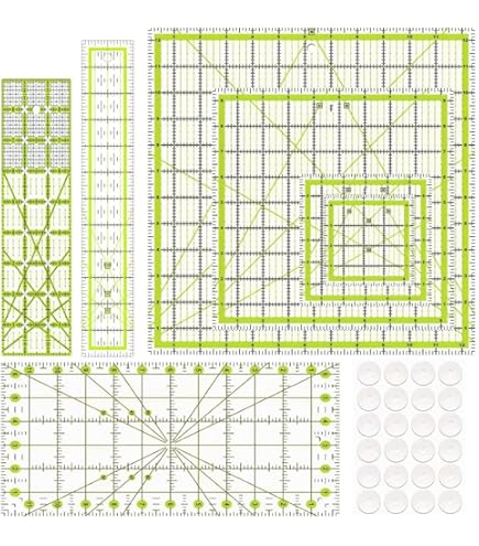 Amazon.com: Bloc Loc Rulers For Quilting, Half Square Triangle