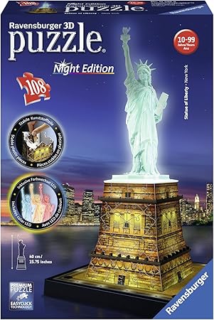 ravensburger statue of liberty night edition