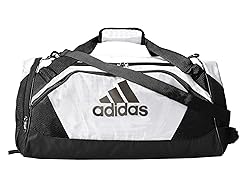 adidas Team Issue 2 Medium Duffel Bag White, One Size