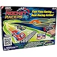 Ontel Magic Tracks Rocket Racers Remote Controlled Race Car vs Pace Car Track Set (MTRR-MC4/2)