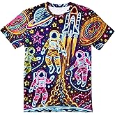 Kids Tie Dye T-Shirt,Children Hippies Senior Tie Dye Tee Tshirt for Boys Girls