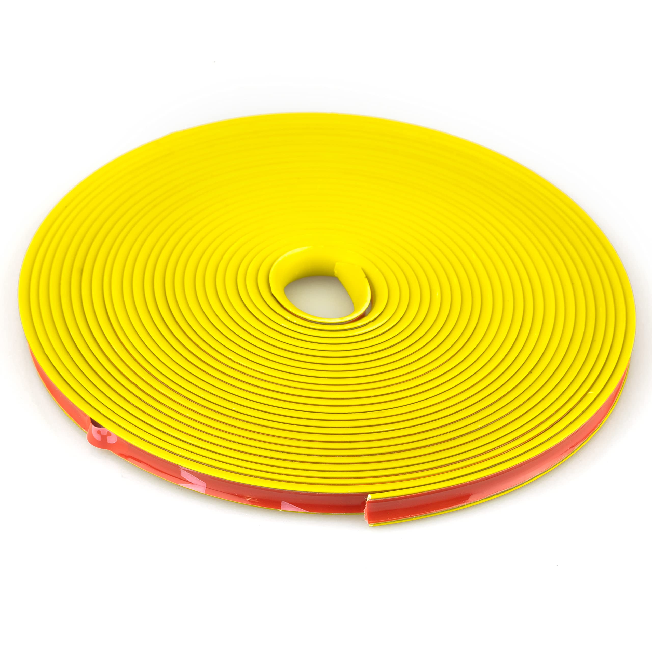 Vestigia® - Anti-Collision Base Strip Compatible For Xiaomi M365 1S Essential Pro Electric Scooter - 4 Meters Decorative Strips Bumper Cover - Spare Parts (Yellow)