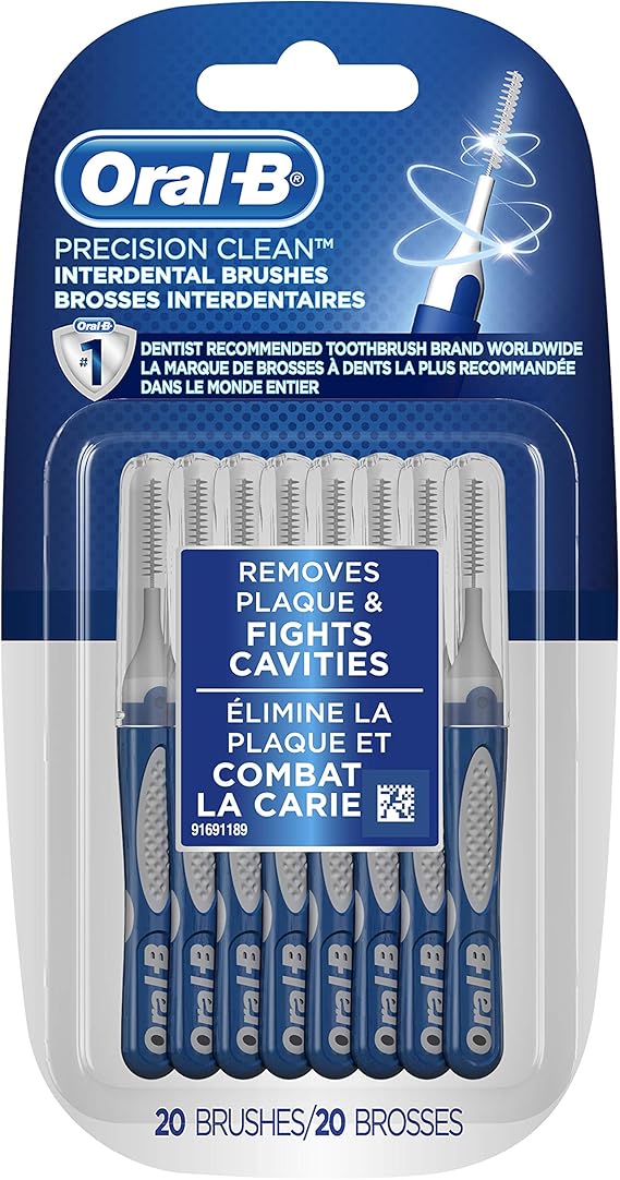Oralb Precision Clean Interdental Brushes, 20 Count Amazon.ca Beauty